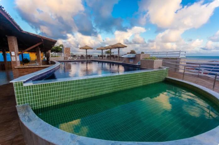Ferienwohnung Pipas Bay - Flat Beira Mar Praia de Pipa Exterior foto