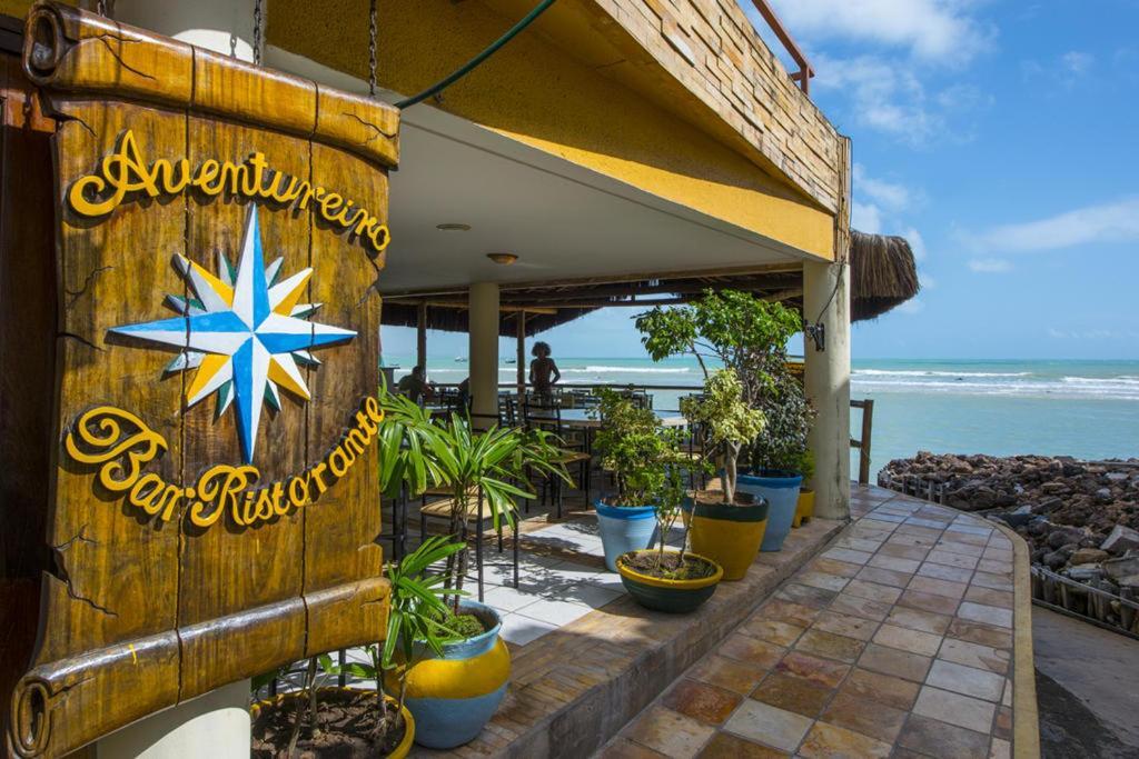 Ferienwohnung Pipas Bay - Flat Beira Mar Praia de Pipa Exterior foto